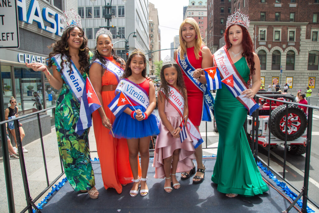 el desfile cubano en Nueva York 