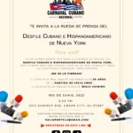 rueda de prensa, new york cuban parade